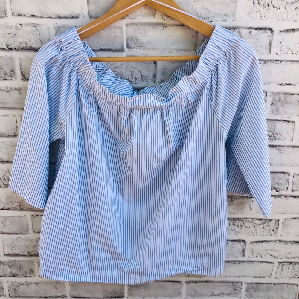 Madewell Off Shoulder Top - Picture 4 of 8